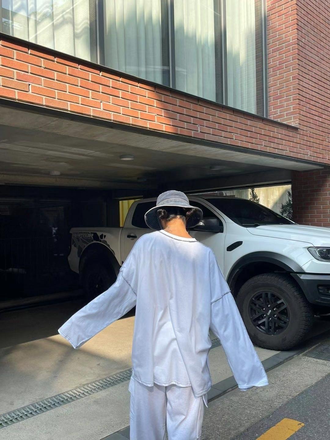 BCLOTHES-ot直郵韓國代購女裝新品人氣真品休閑時尚長袖T恤BCLOTHES長袖T恤