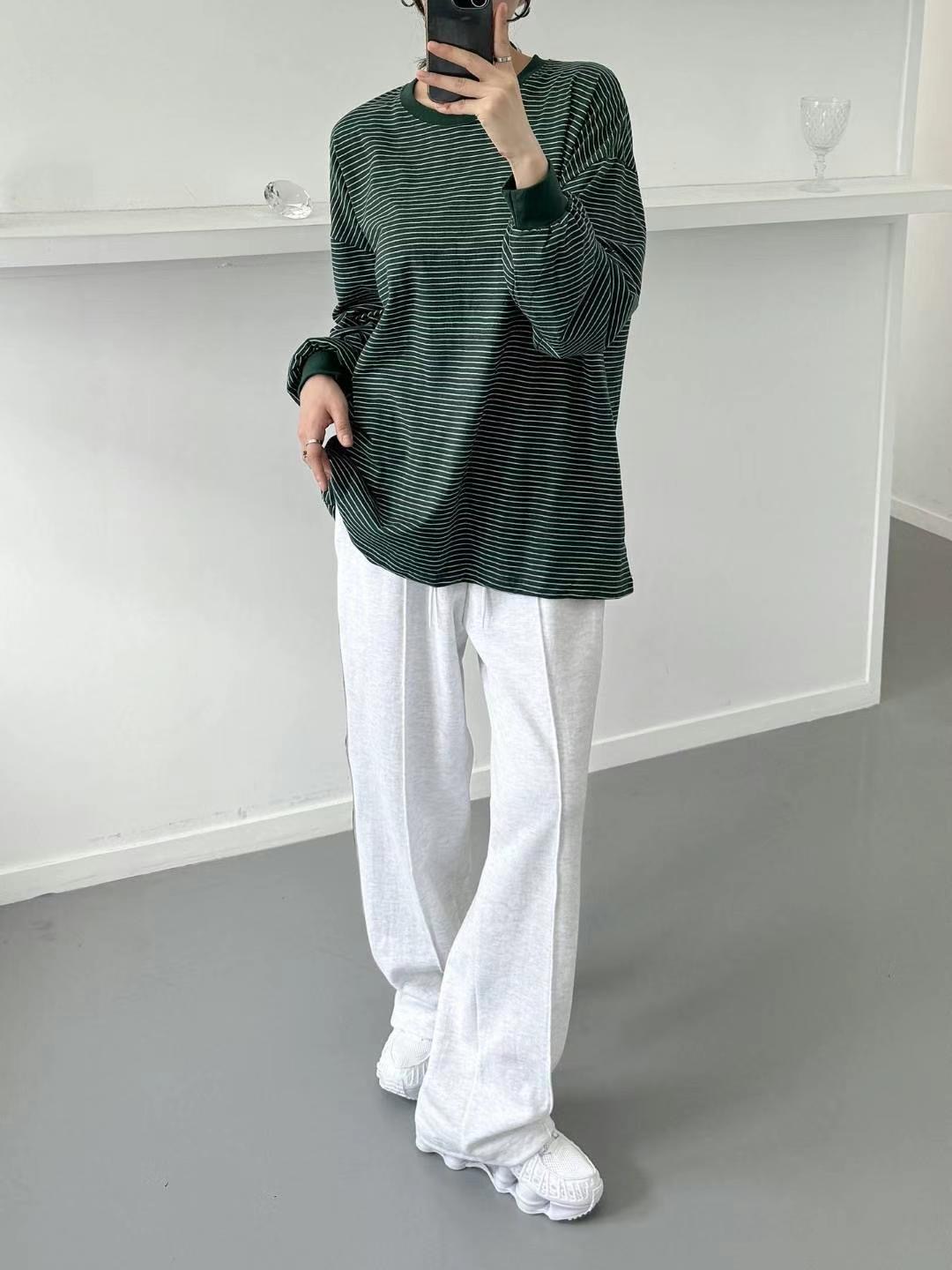 BCLOTHES-ot直郵韓國代購女裝新品熱賣時尚真品休閑長袖T恤BCLOTHES長袖T恤