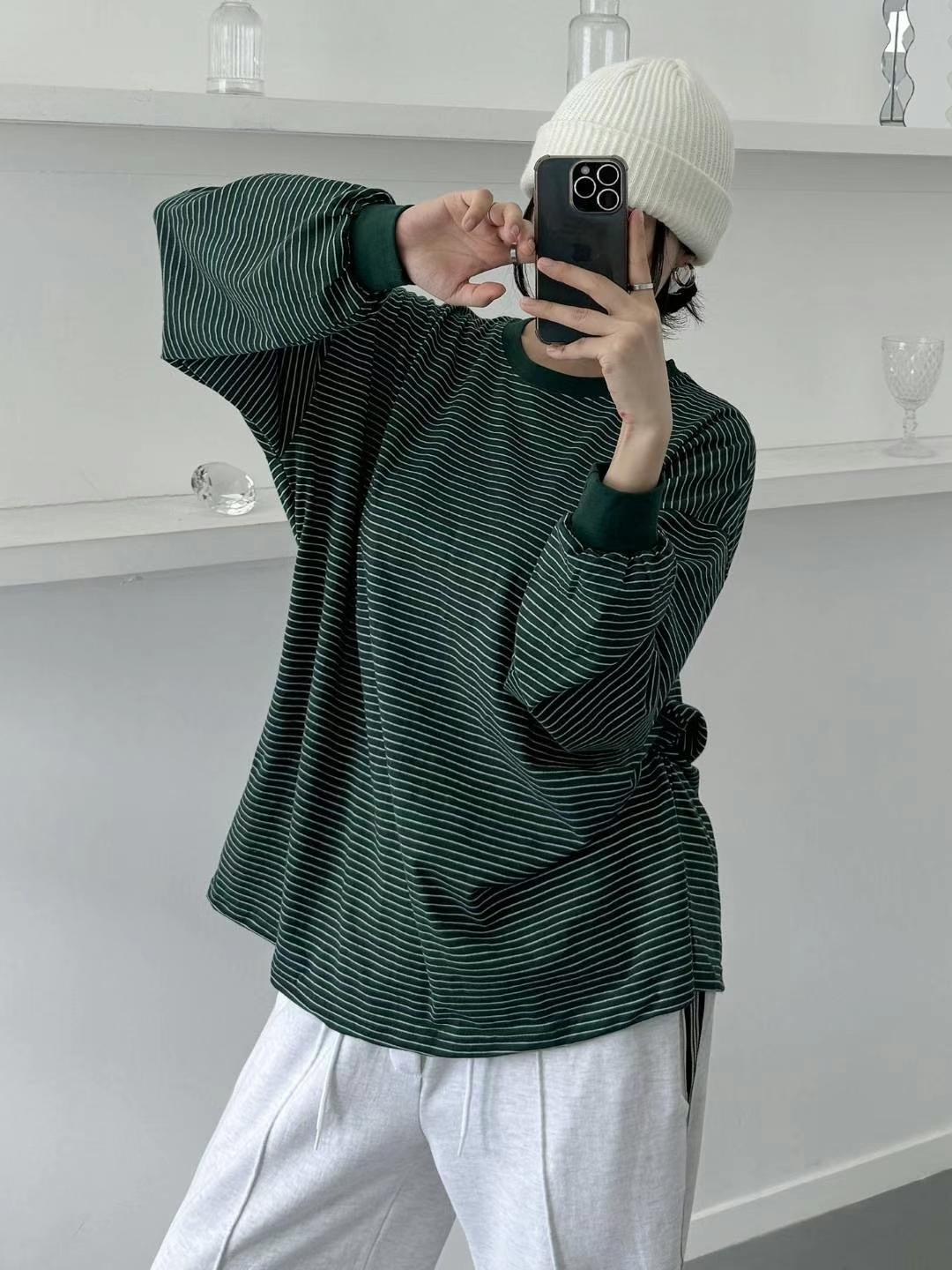 BCLOTHES-ot直郵韓國代購女裝新品熱賣時尚真品休閑長袖T恤BCLOTHES長袖T恤圖色4