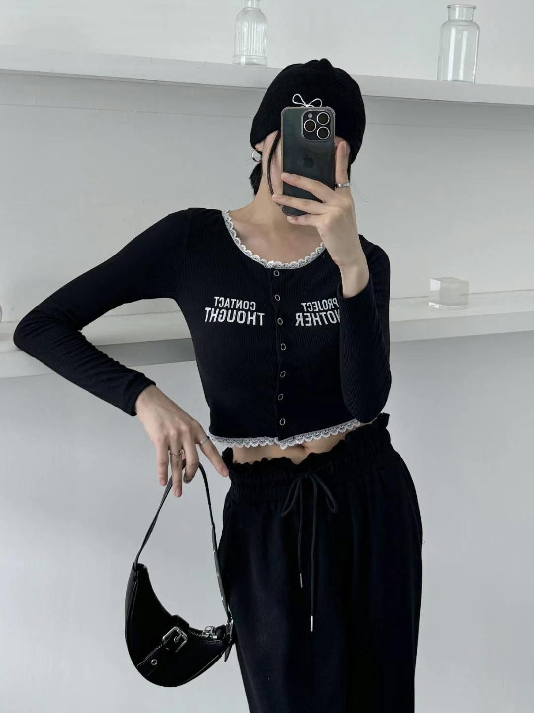 BCLOTHES-ot韓國直郵東大門代購女裝新品休閑真品24秋冬針織衫BCLOTHES針織衫
