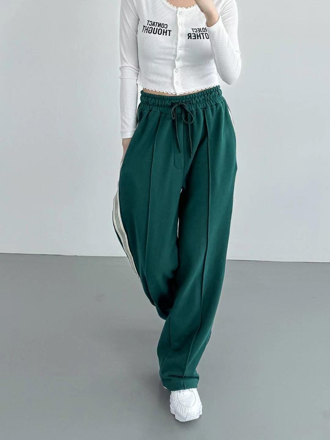 BCLOTHES-ot韓國直郵東大門實拍女裝新品24秋冬休閑休閑褲BCLOTHES休閑褲