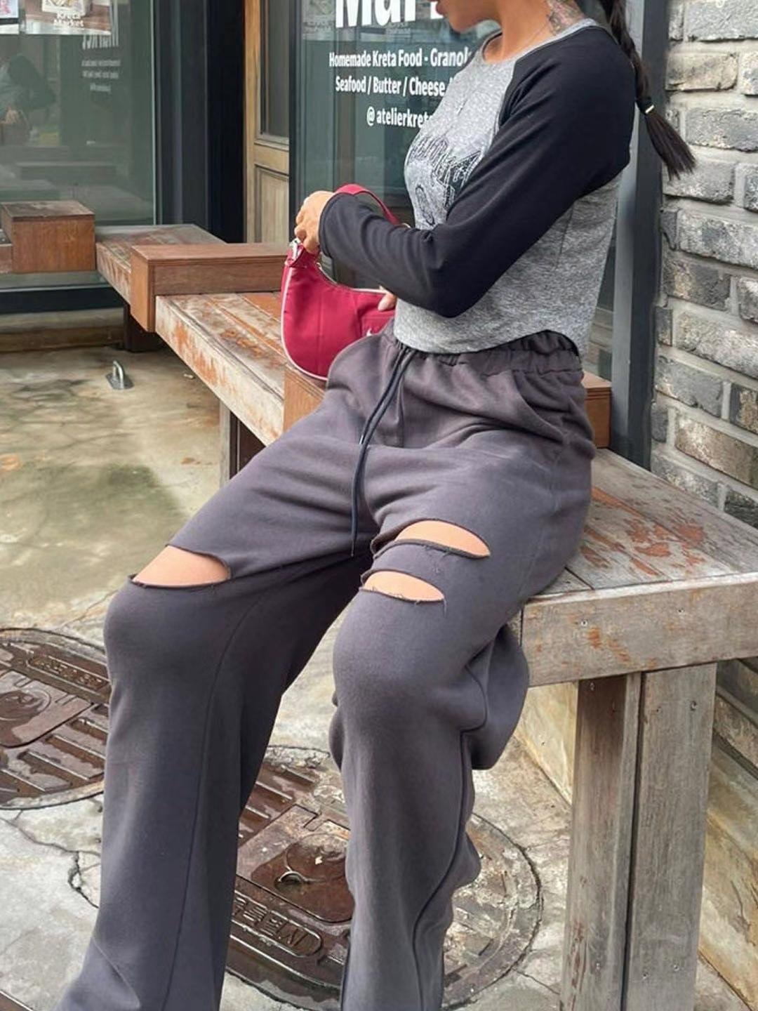 BCLOTHES-ot韓國直郵東大門實拍女裝新款真品人氣休閑休閑褲BCLOTHES休閑褲