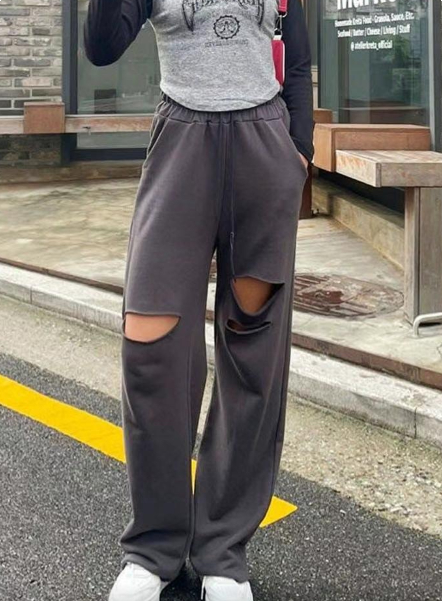 BCLOTHES-ot韓國直郵東大門實拍女裝新款真品人氣休閑休閑褲BCLOTHES休閑褲圖色3