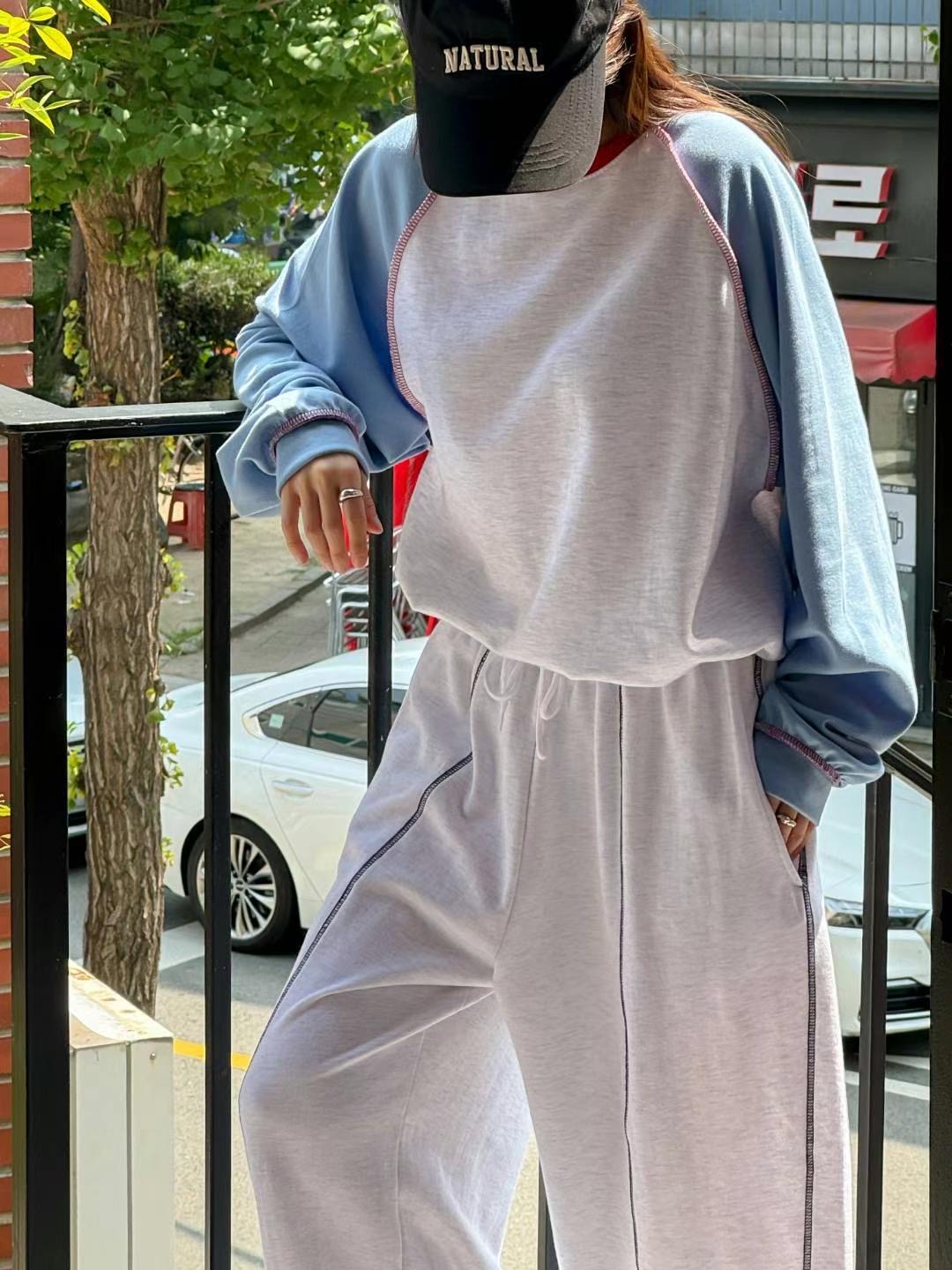 BCLOTHES-ot韓國直郵東大門實拍女裝新品人氣熱賣真品長袖T恤BCLOTHES長袖T恤