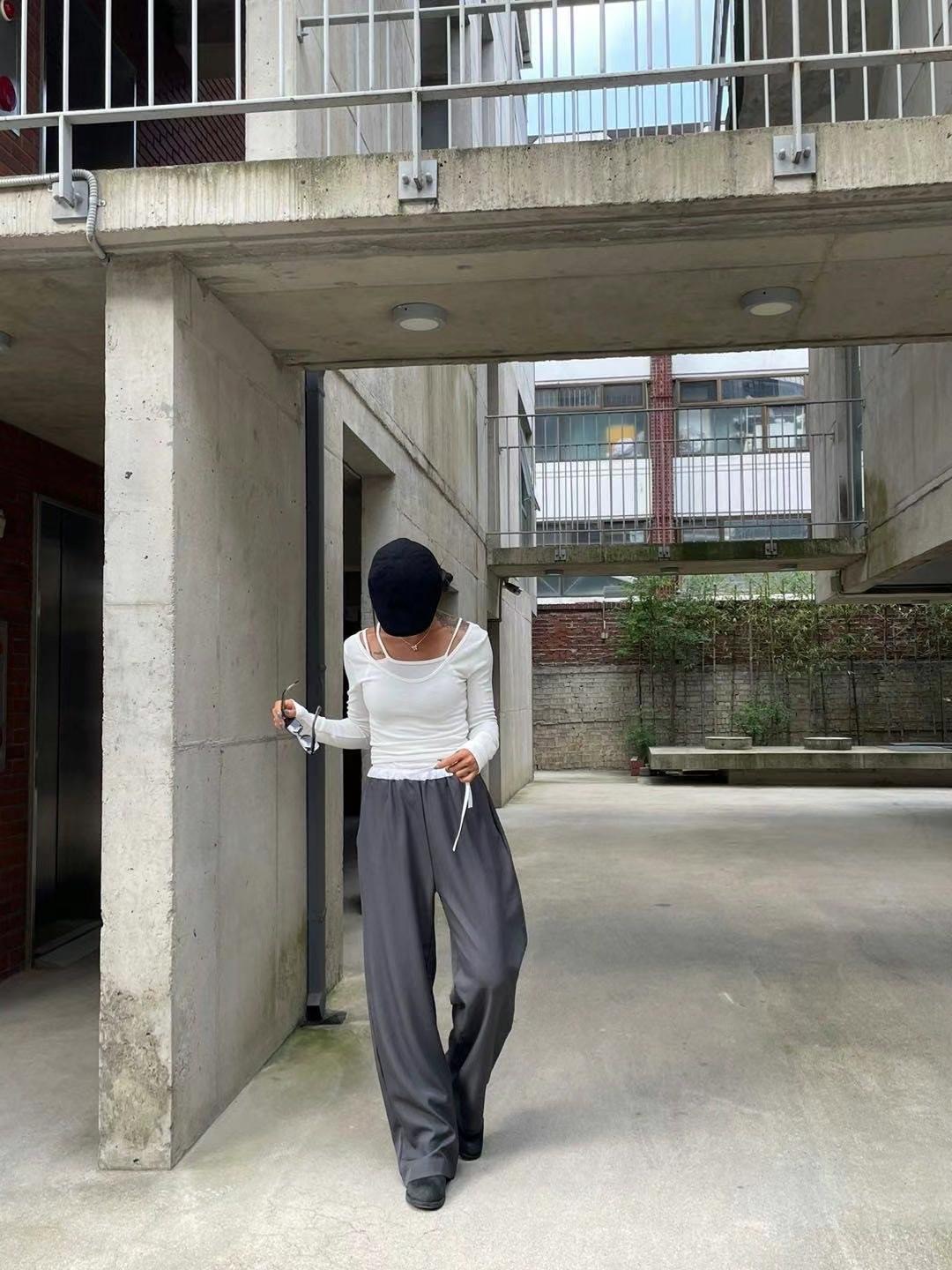 BCLOTHES-ot韓國直郵東大門實拍女裝新品時尚人氣熱賣休閑褲BCLOTHES休閑褲