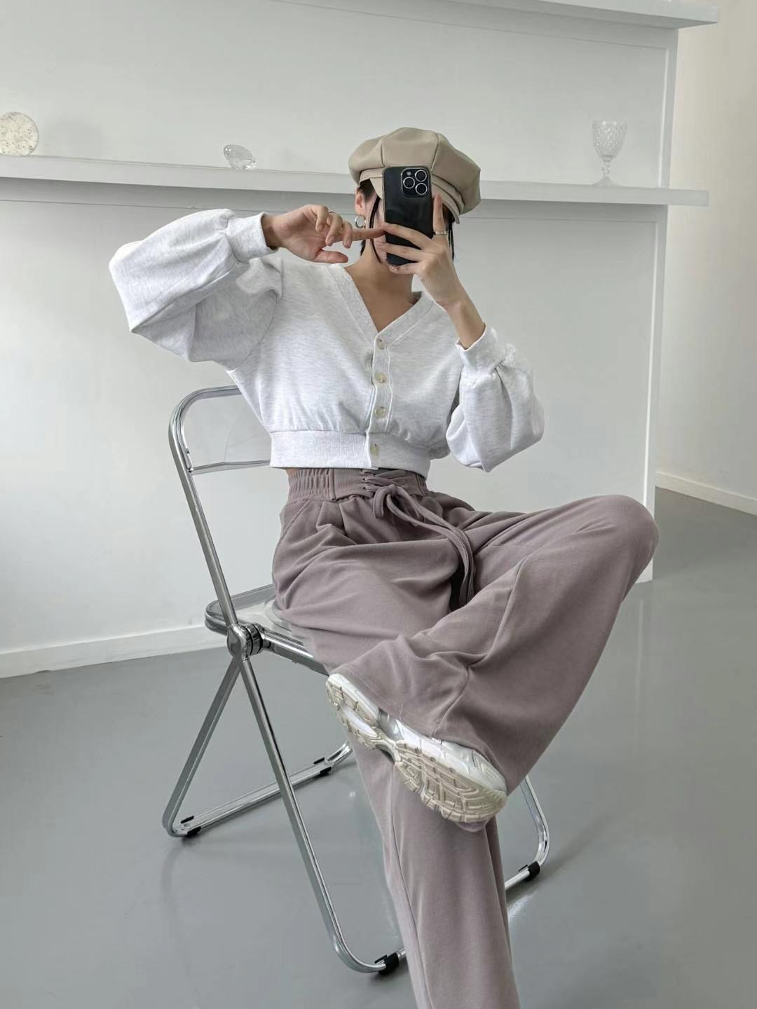 BCLOTHES-ot韓國直郵東大門實拍女裝新款時尚真品職業針織衫BCLOTHES針織衫