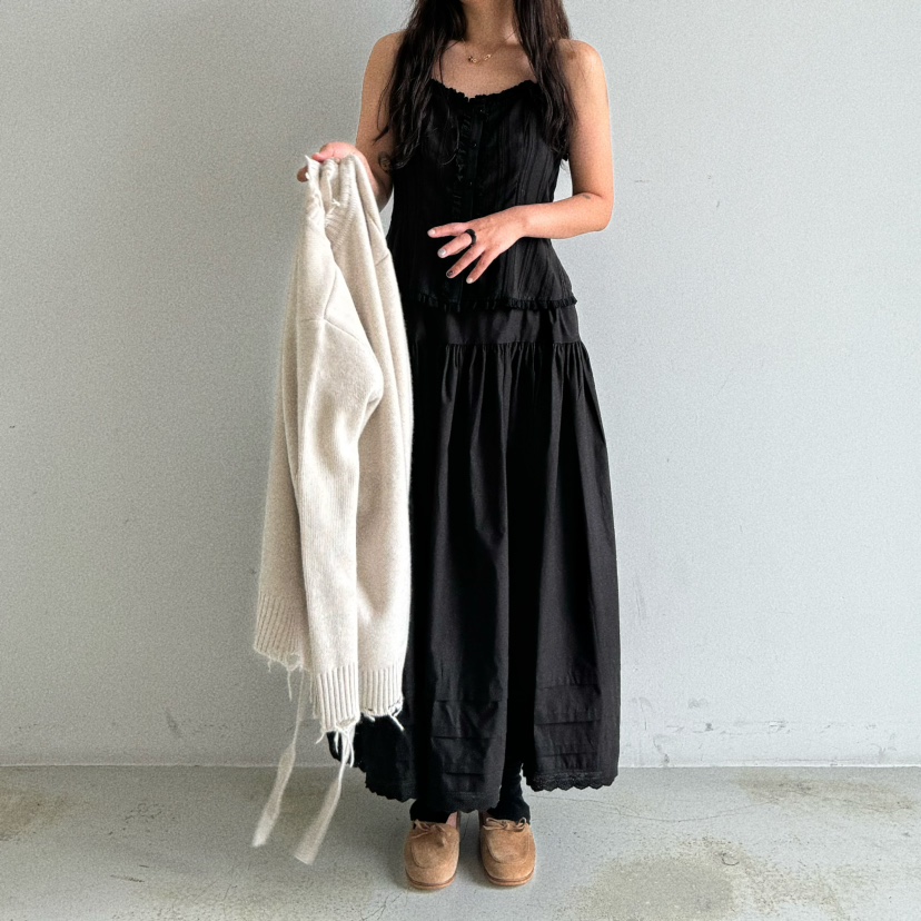 Oli Seoul直郵韓國代購女裝新品真品熱賣24秋冬吊帶背心OLI SEOUL吊帶/背心