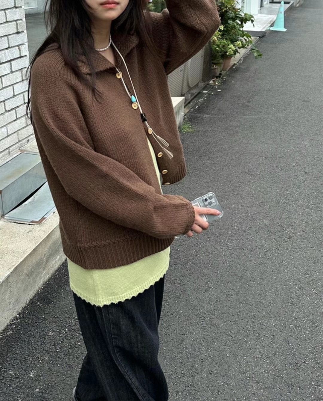 PEPPER韓國直郵女裝新款推薦時尚24秋冬休閑真品人氣針織衫PEPPER-OT針織衫