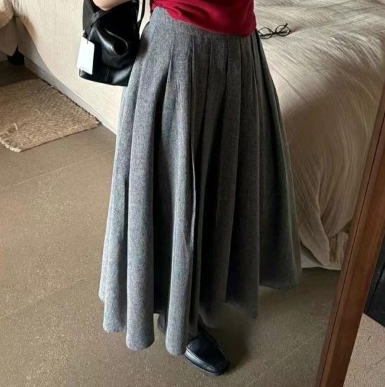 PEPPER韓國直郵東大門代購女裝新品職業真品人氣熱賣24秋冬長裙PEPPER-OT長裙圖色3