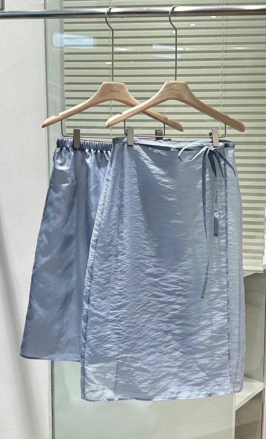 POMELO韓國直郵東大門實拍女裝新品推薦半身裙中短裙歐根紗POMELO半身裙/中短裙