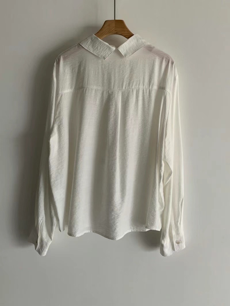 BARISTAR直郵韓國代購女裝新品時尚推薦24秋冬襯衫蕾絲衫MAY SEVEN襯衫/蕾絲衫