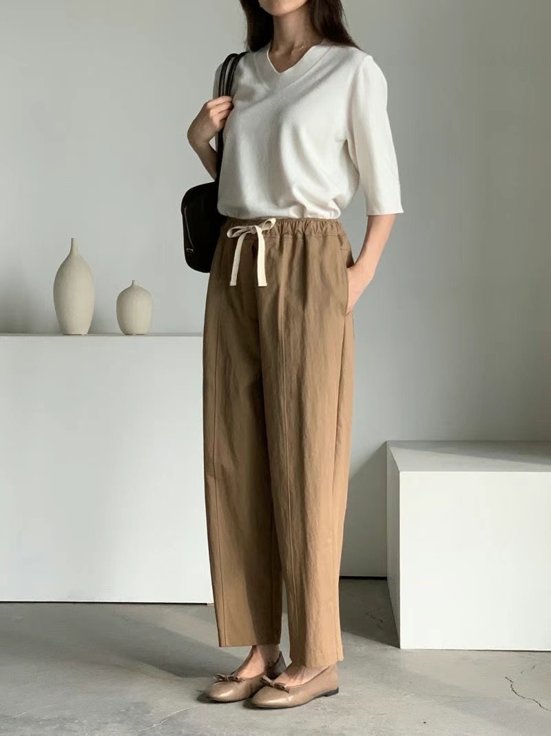 BARISTAR韓國直郵東大門代購女裝新品休閑推薦時尚真品休閑褲MAY SEVEN休閑褲