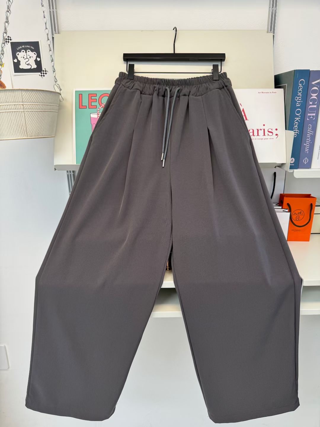 MARQUEE韓國直郵東大門實拍女裝新品24秋冬職業休閑休閑褲MARQUEE休閑褲圖色2