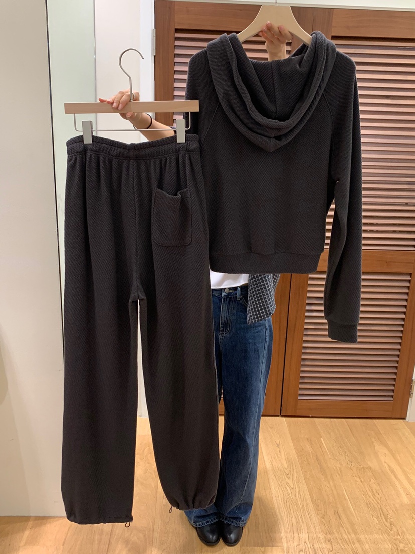 GILLI韓國直郵女裝新品時尚推薦職業24秋冬休閑熱賣套裝兜帽GILLI套裝