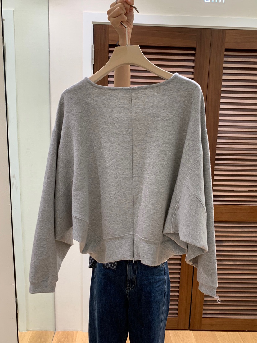 GILLI韓國直郵東大門實拍女裝新品推薦時尚真品職業衛衣拉鏈GILLI衛衣
