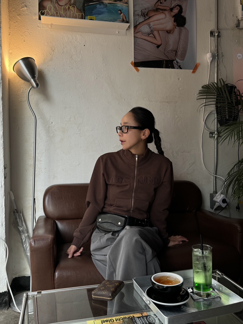 SUNDER MARKET韓國直郵東大門實拍女裝新款職業休閑熱賣夾克SUNDER MARKET夾克圖色2