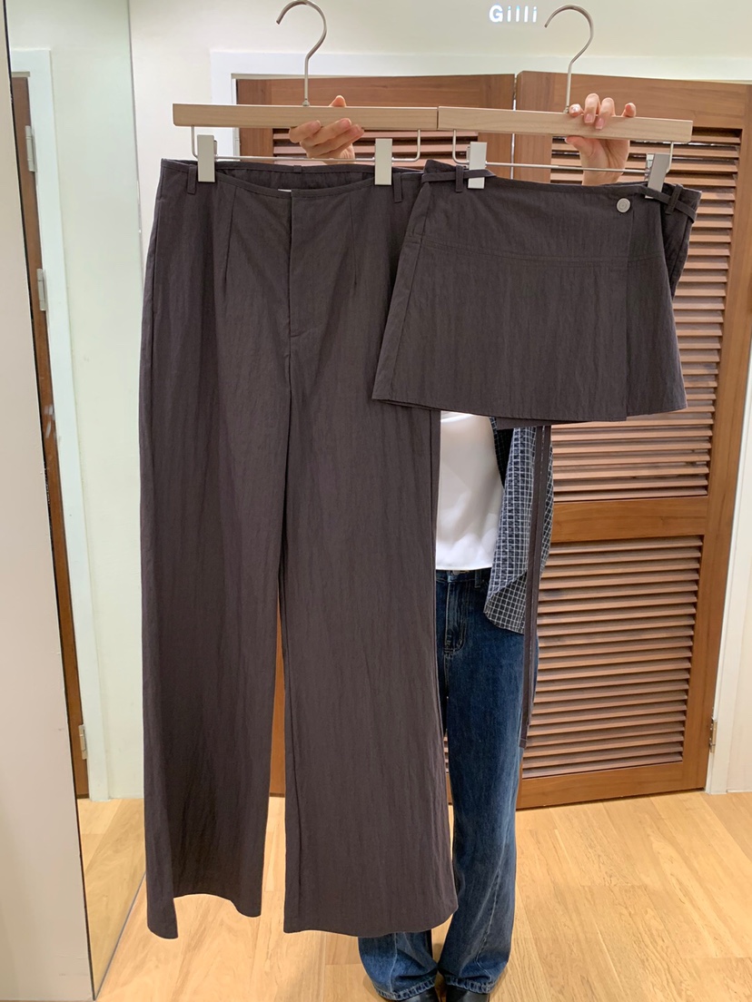 GILLI韓國直郵東大門實拍女裝新款休閑人氣推薦時尚真品套裝GILLI套裝圖色1