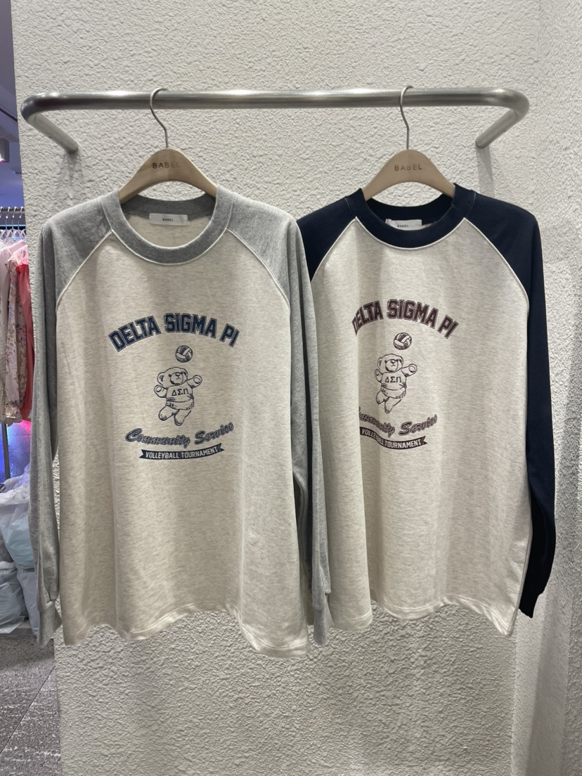 BABEL韓國直郵東大門代購女裝新款真品推薦職業熱賣24秋冬衛衣BABEL衛衣