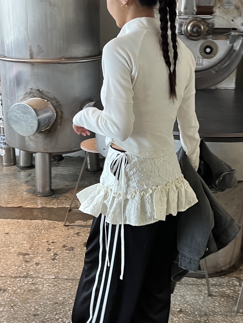 SUNDER MARKET韓國直郵東大門實拍女裝新品時尚真品休閑短裙SUNDER MARKET短裙