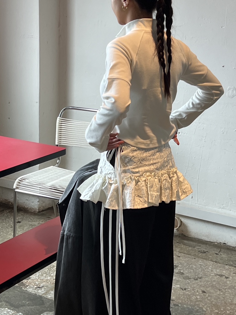 SUNDER MARKET韓國直郵東大門實拍女裝新品時尚真品休閑短裙SUNDER MARKET短裙
