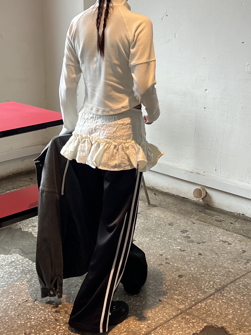 SUNDER MARKET韓國直郵東大門實拍女裝新品時尚真品休閑短裙SUNDER MARKET短裙