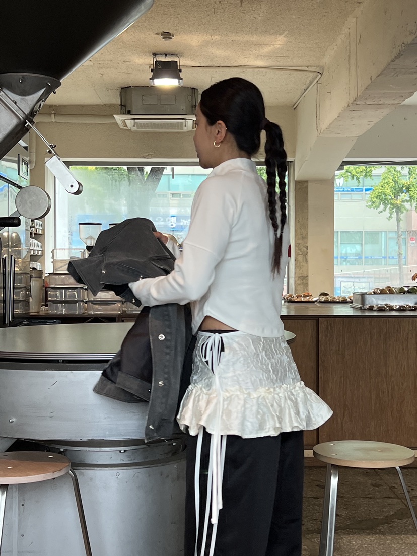 SUNDER MARKET韓國直郵東大門實拍女裝新品時尚真品休閑短裙SUNDER MARKET短裙