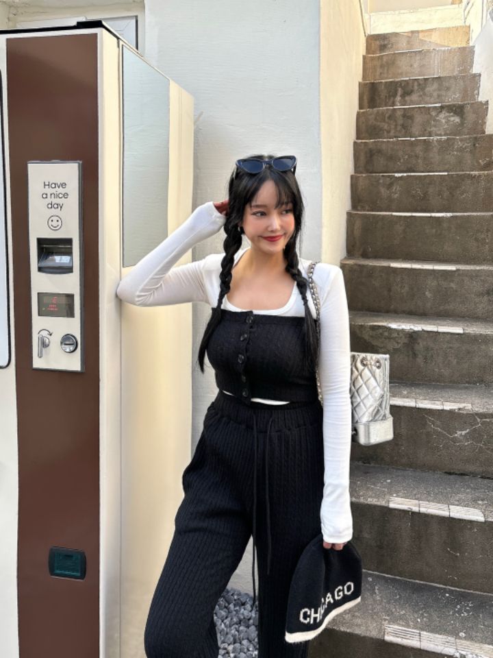 MARS直郵韓國代購女裝新品時尚24秋冬真品熱賣職業人氣套裝mars套裝圖色3