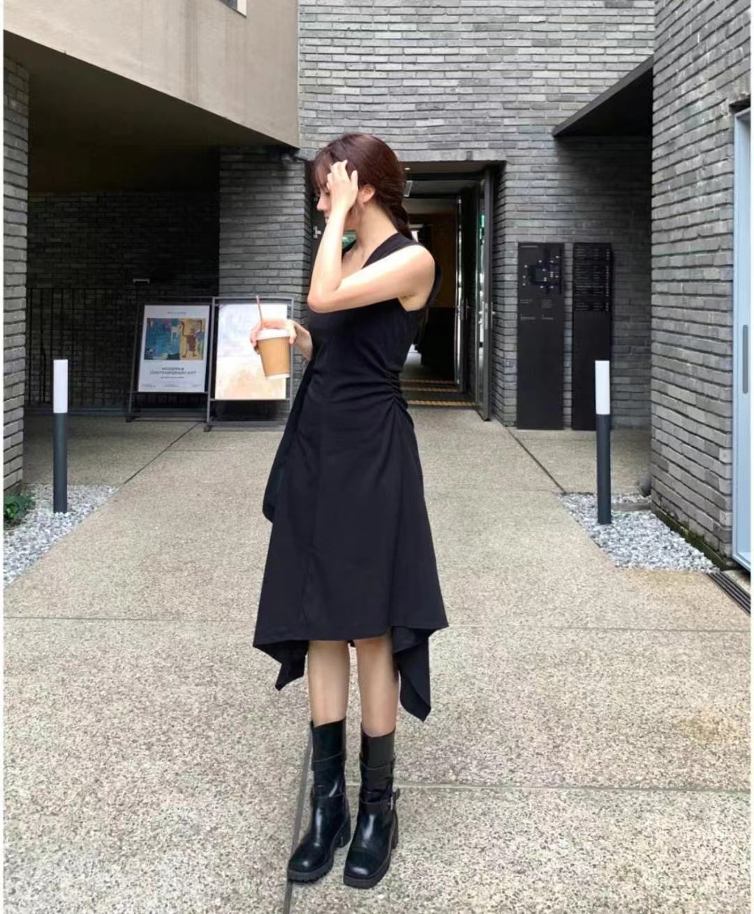 SPRING韓國直郵女裝新款時尚熱賣職業休閑真品人氣推薦連衣裙SPRING連衣裙