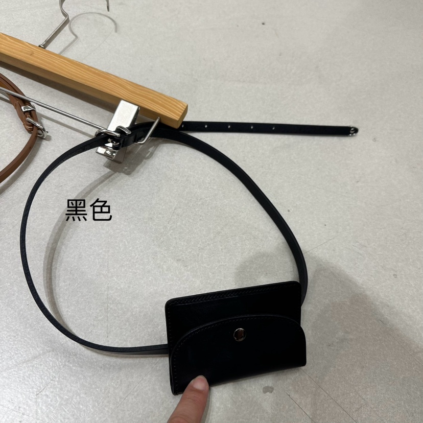 REPELLER韓國直郵東大門代購女裝新品職業24秋冬腰包口袋腰帶REPELLER腰包圖色3