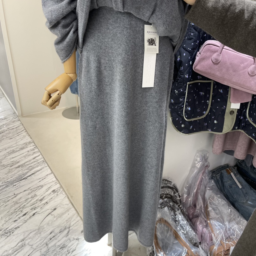 BAGUETTE韓國直郵東大門實拍女裝新款休閑時尚推薦真品長裙BAGUETTE長裙圖色2
