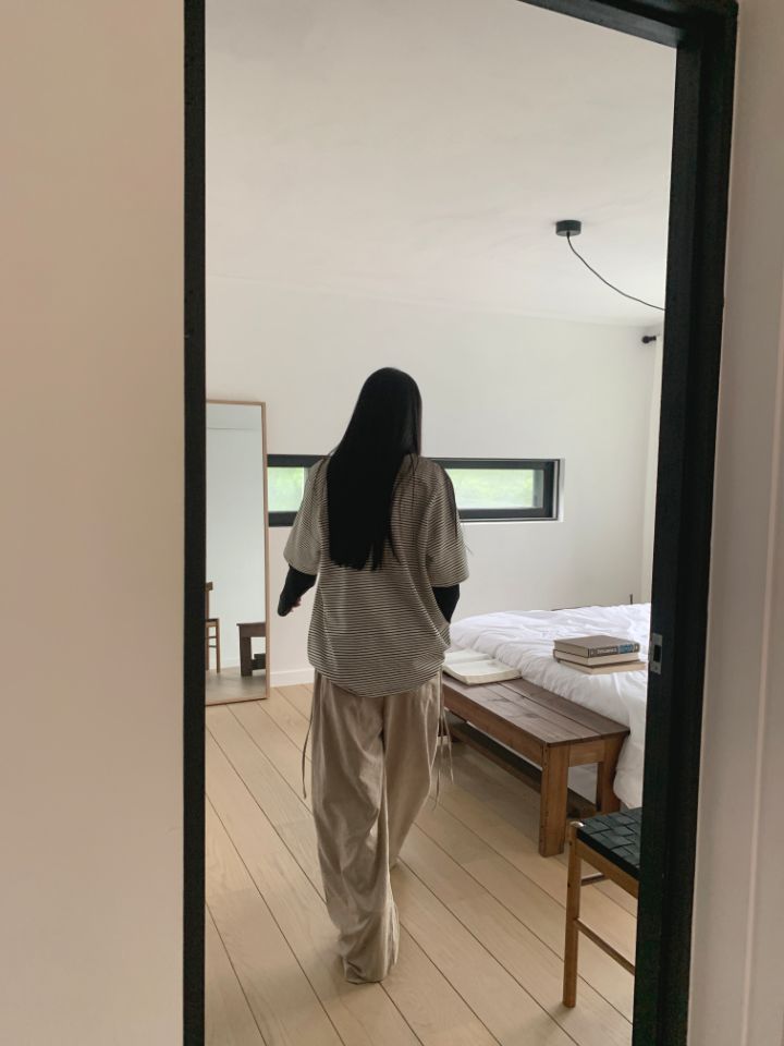 4LEAF韓國直郵東大門實拍女裝新款真品熱賣職業人氣長袖T恤4LEAF長袖T恤