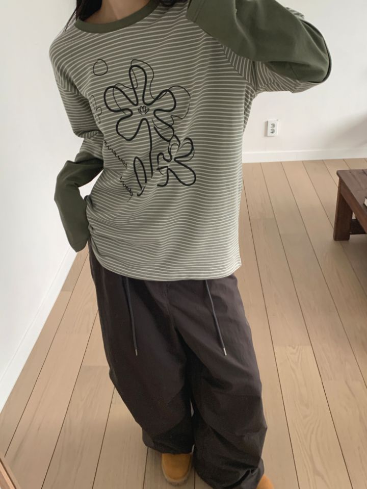 4LEAF韓國直郵東大門實拍女裝新款真品熱賣職業人氣長袖T恤4LEAF長袖T恤