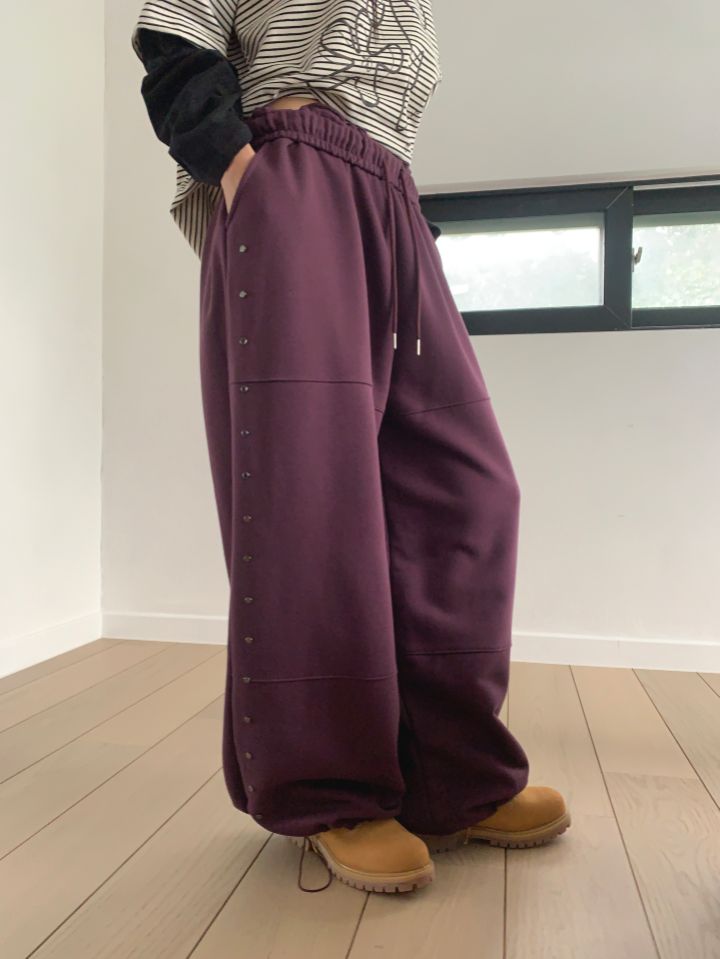 4LEAF韓國直郵女裝新款熱賣休閑真品推薦時尚24秋冬休閑褲4LEAF休閑褲