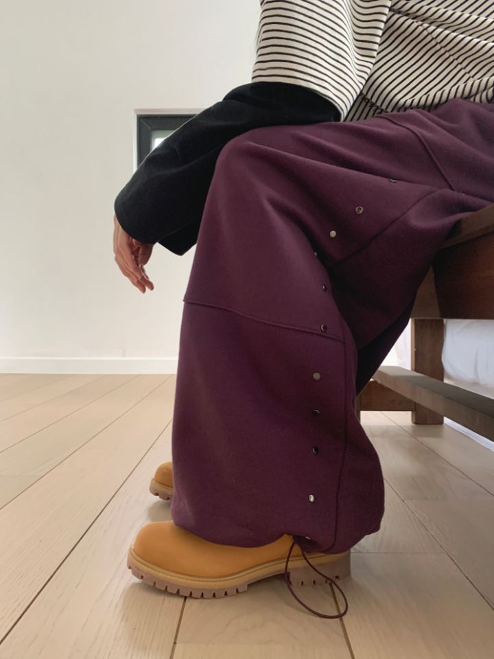 4LEAF韓國直郵女裝新款熱賣休閑真品推薦時尚24秋冬休閑褲4LEAF休閑褲