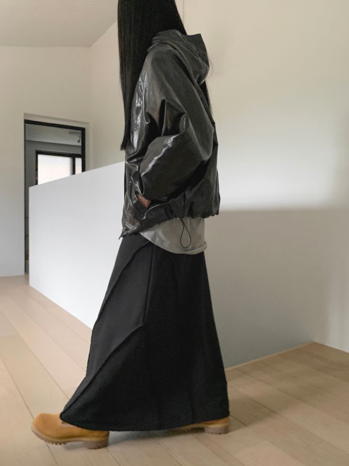 4LEAF韓國直郵東大門代購女裝新款時尚真品24秋冬推薦皮衣4LEAF皮衣