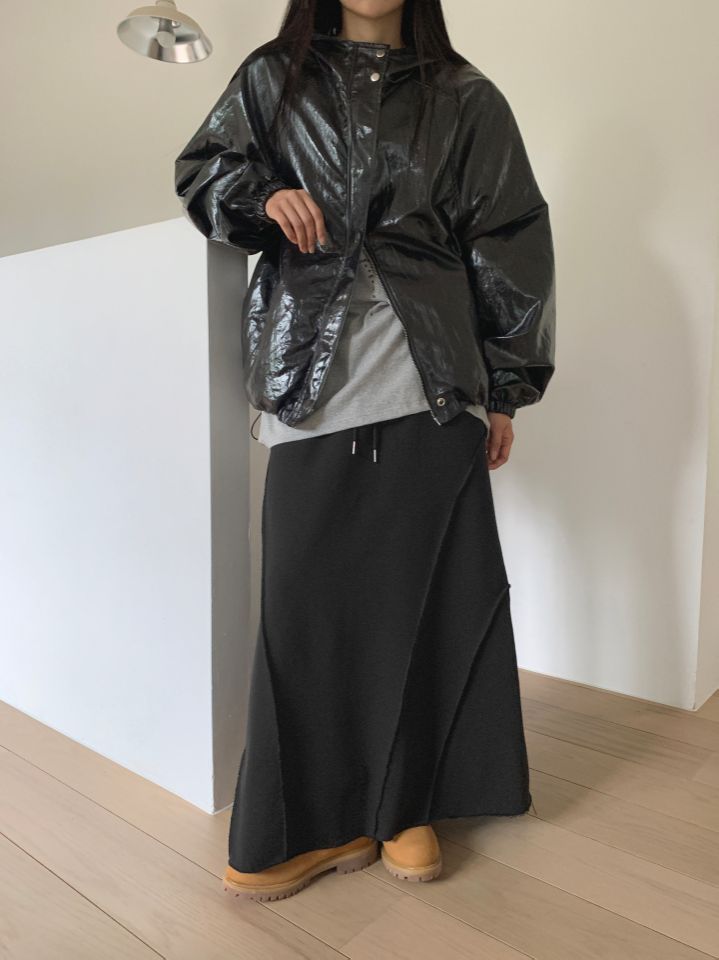 4LEAF韓國直郵東大門代購女裝新款時尚真品24秋冬推薦皮衣4LEAF皮衣
