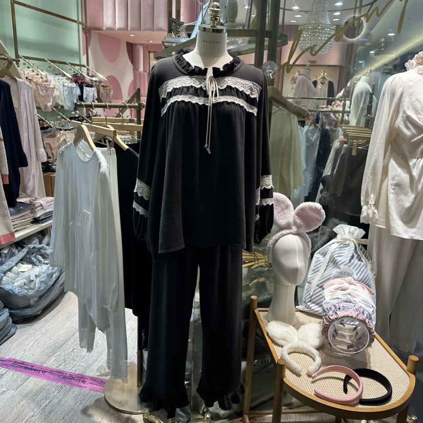 LA LINGERIE-P韓國直郵東大門代購女裝新品熱賣時尚真品睡衣LA LINGERIE睡衣圖色3