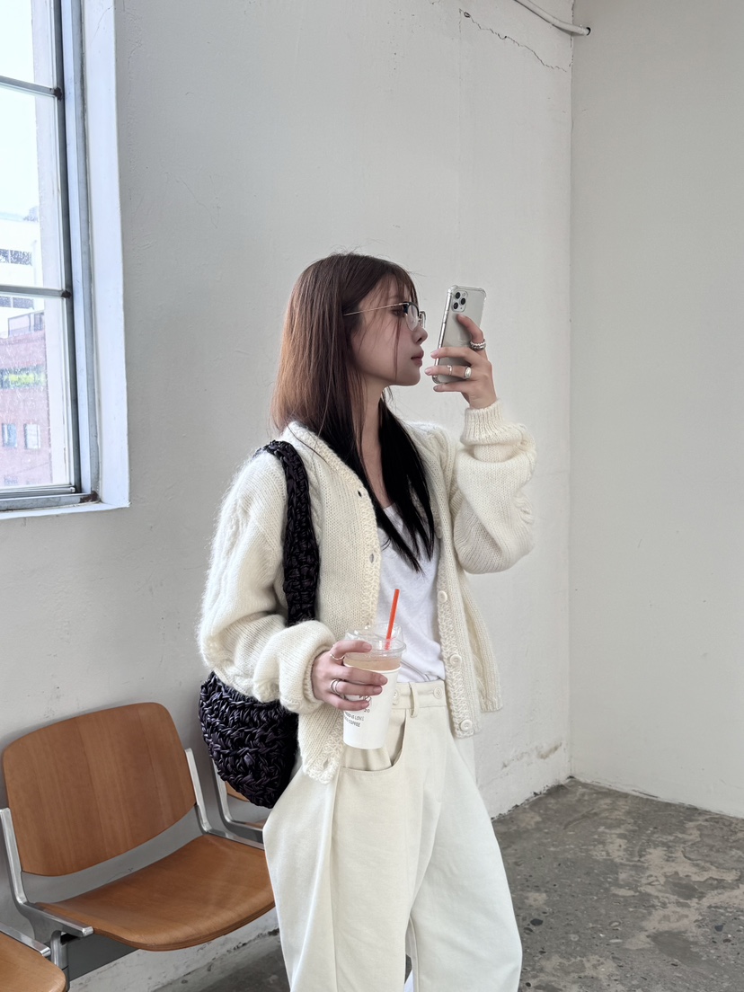 unbound韓國直郵東大門實拍女裝新品推薦24秋冬職業真品毛衣UNBOUND毛衣