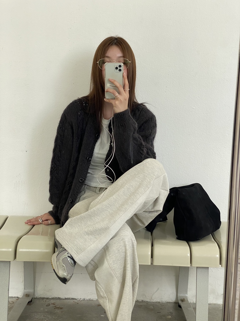 unbound韓國直郵東大門實拍女裝新品推薦24秋冬職業真品毛衣UNBOUND毛衣