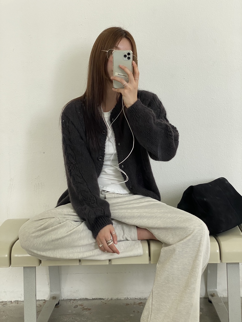 unbound韓國直郵東大門實拍女裝新品推薦24秋冬職業真品毛衣UNBOUND毛衣