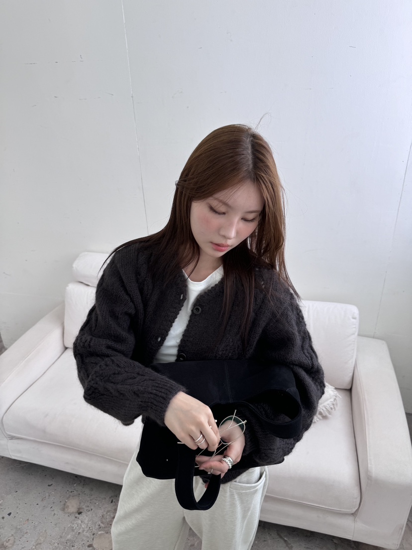 unbound韓國直郵東大門實拍女裝新品推薦24秋冬職業真品毛衣UNBOUND毛衣
