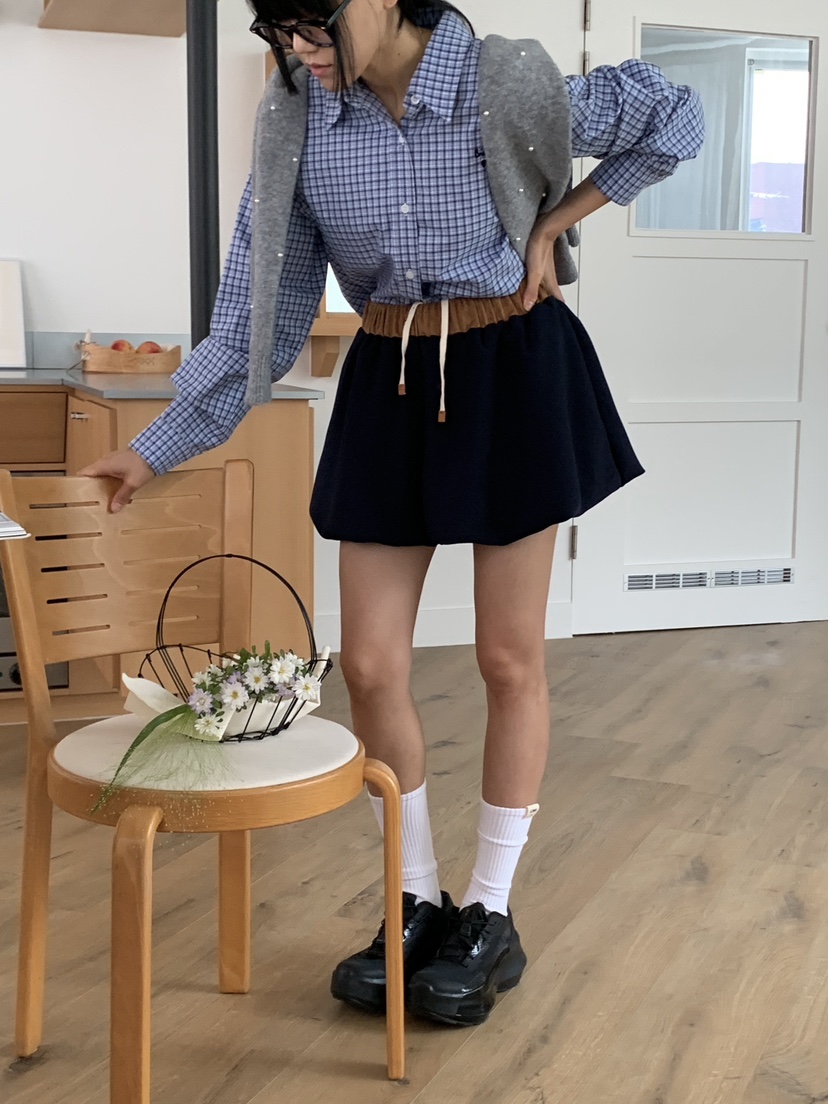 Chapter韓國直郵東大門代購女裝新款24秋冬時尚襯衫蕾絲衫Chapter襯衫/蕾絲衫