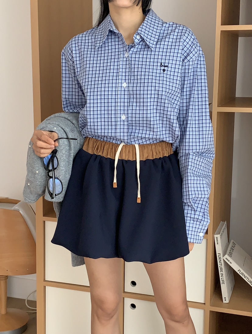 Chapter韓國直郵東大門代購女裝新款24秋冬時尚襯衫蕾絲衫Chapter襯衫/蕾絲衫