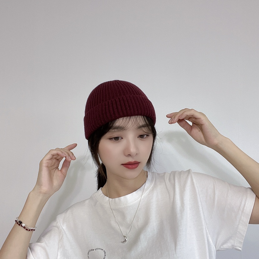 LOVELY HAT韓國直郵東大門實拍女裝新品推薦休閑時尚24秋冬帽子LOVELY HAT帽子