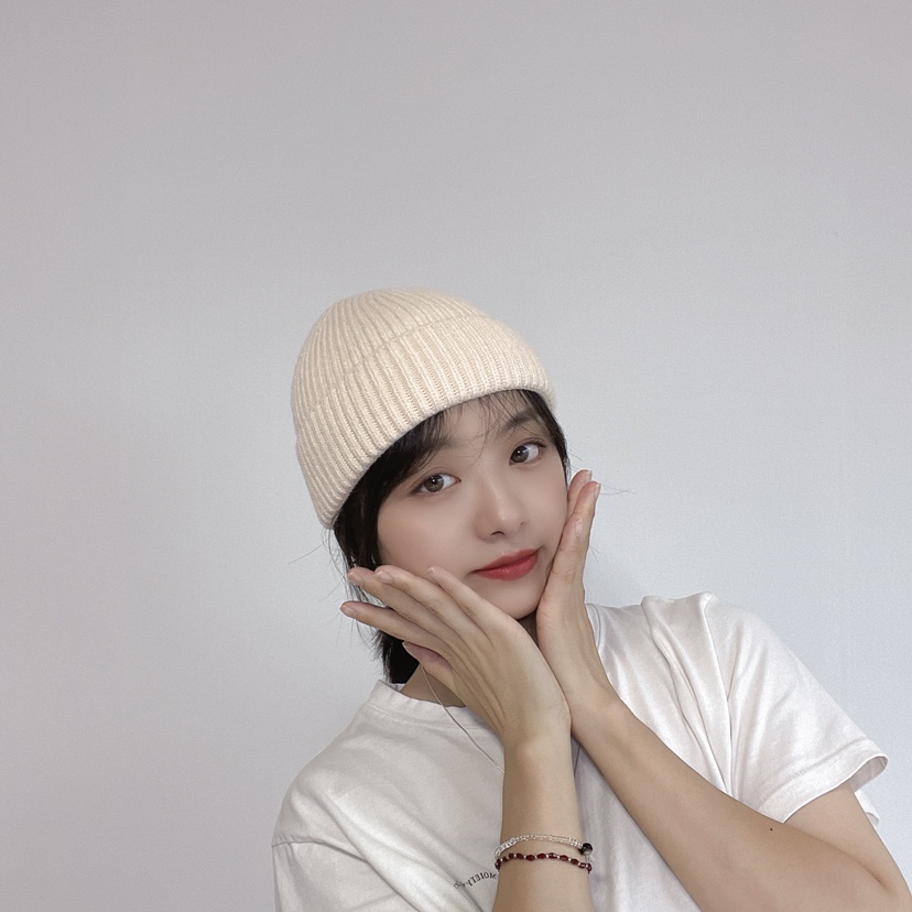 LOVELY HAT韓國直郵東大門實拍女裝新品推薦休閑時尚24秋冬帽子LOVELY HAT帽子圖色2