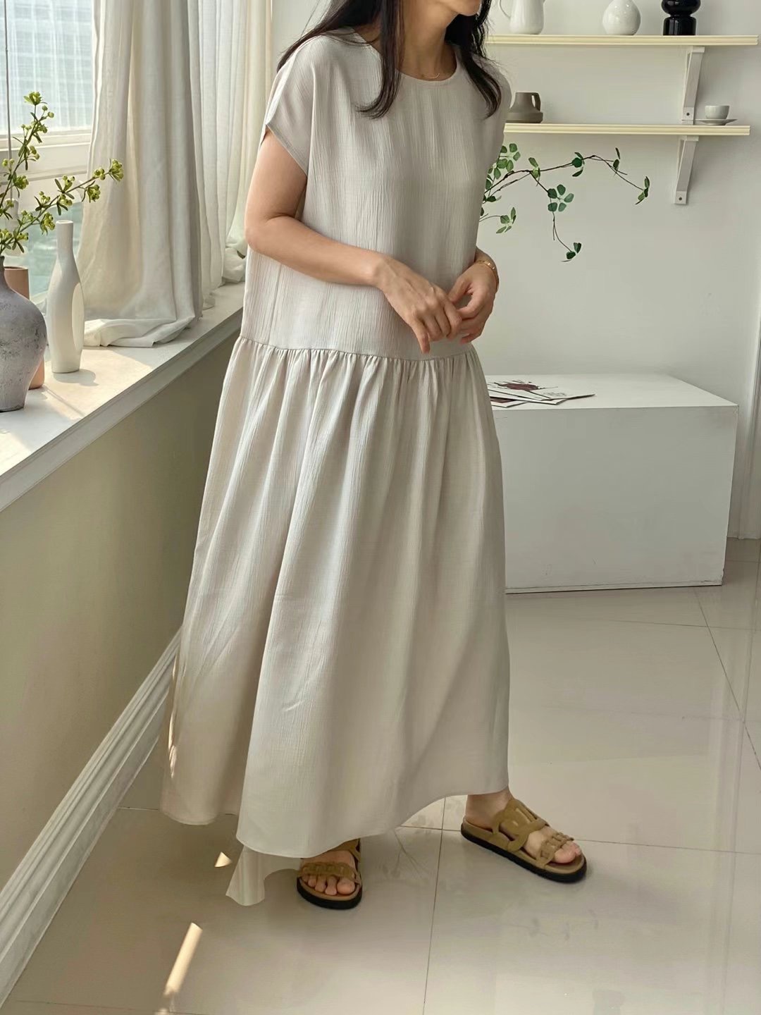 1mm韓國直郵東大門代購女裝新品休閑時尚真品推薦人氣連衣裙1mm連衣裙圖色2