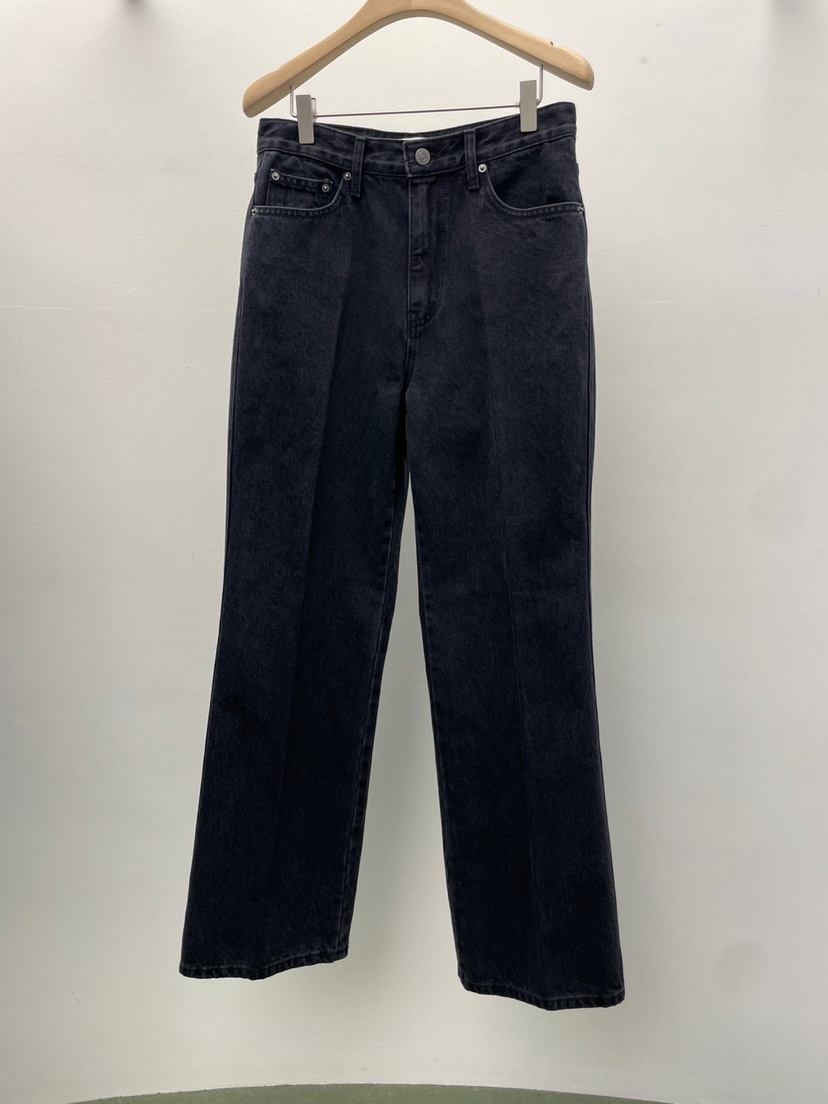 WIDA/RENEJ韓國直郵東大門實拍女裝新品熱賣24秋冬牛仔褲WIDA/RENEJ牛仔褲
