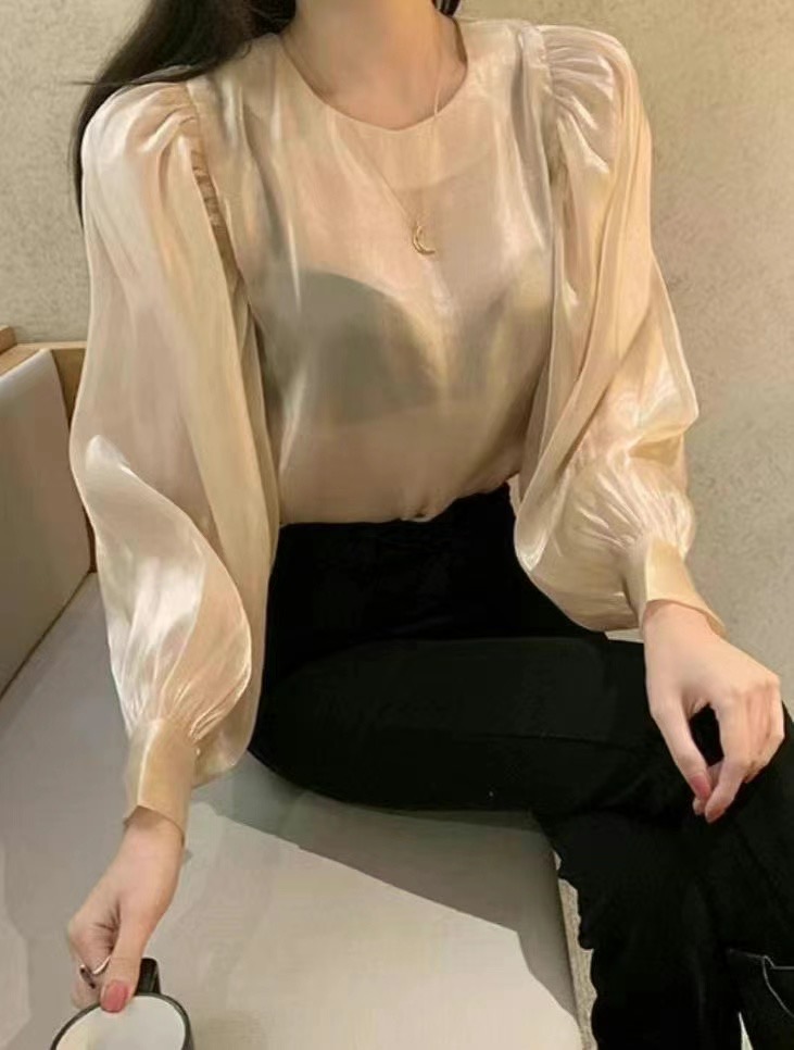 THE BARBARA直郵韓國代購女裝新款熱賣職業真品襯衫蕾絲衫THE BARBARA襯衫/蕾絲衫