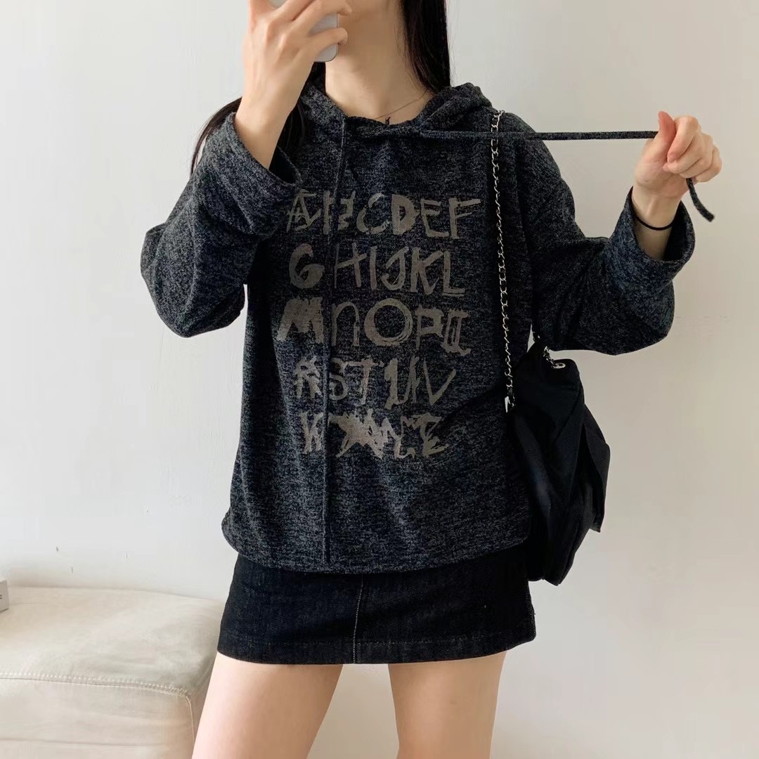SANDWICH直郵韓國代購女裝新款24秋冬休閑人氣熱賣長袖T恤SANDWICH長袖T恤