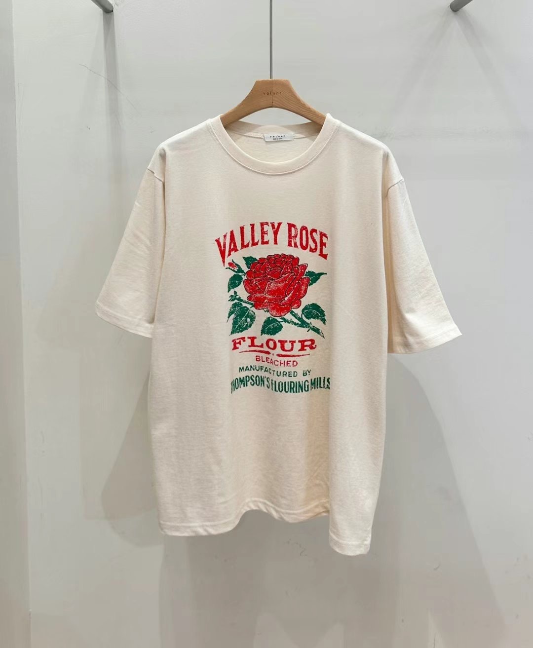 VOLANT韓國直郵東大門代購女裝新品真品人氣休閑24秋冬T恤VOLANTT恤圖色2